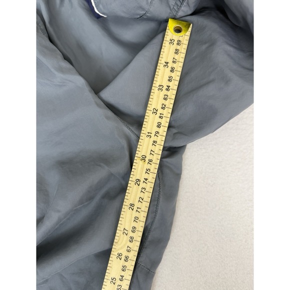 Vintage Nike Track Pants Men's Large Grey Navy Blue Stripe Y2K - Picture 6 of 11